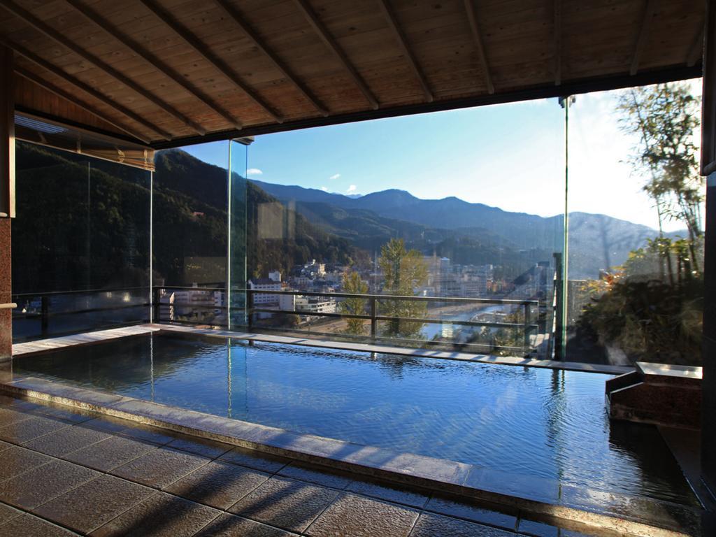 Shogetsu Hotel Gero Bagian luar foto